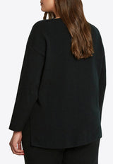 Mat Fashion V-neck Knitted Sweater Black 0000.5531.ΝΕΤΤΟ_BLACK