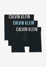 Calvin Klein Intense Power Logo Boxers - Set of 3 Black 000NB3609A54L_BLACK MULT