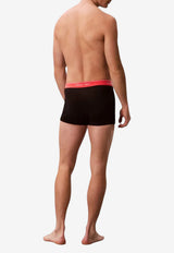 Calvin Klein Logo Waistband Classic Trunks - Set of 3 Black 000NB4002A3RX_BLACK MULT