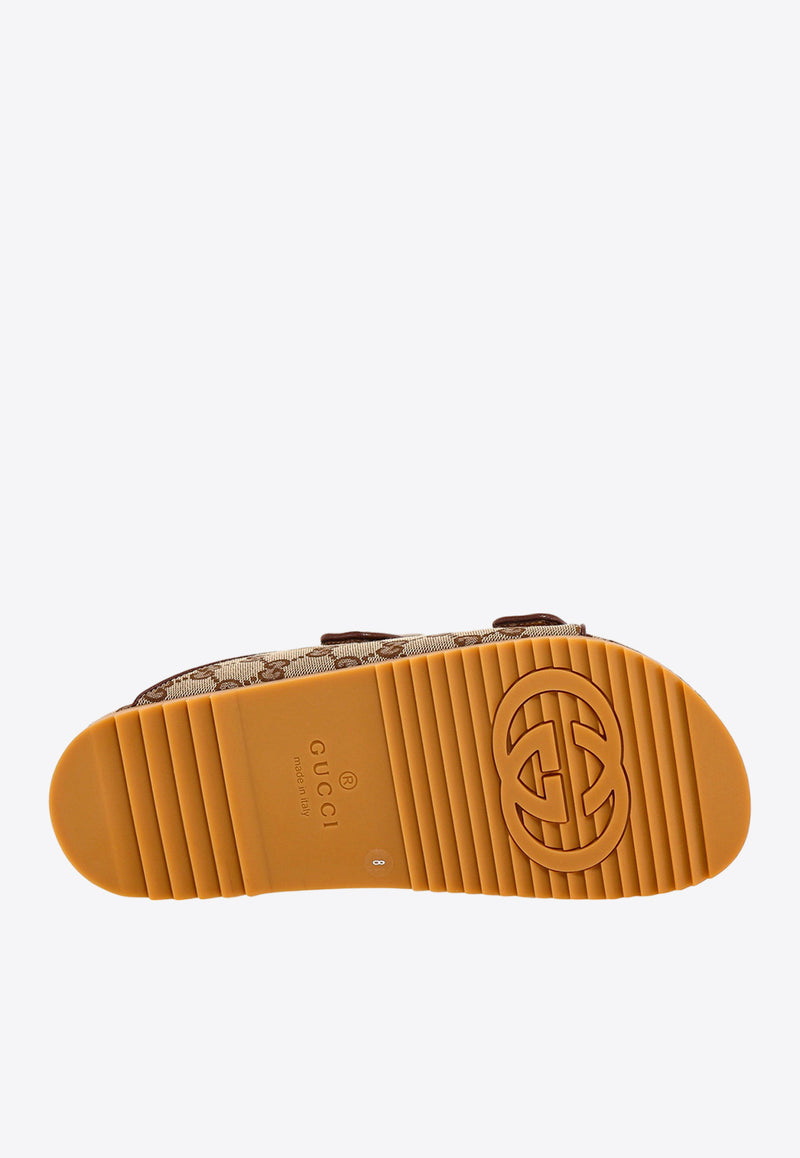 Gucci Monogram Double-Strap Sandals 6580202HK60_9791