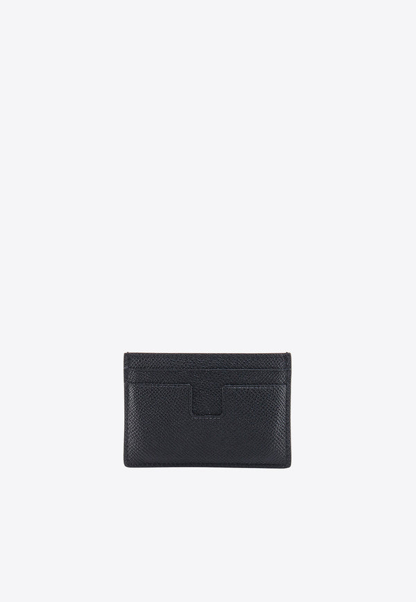 Tom Ford Small TF Grained Leather Cardholder Black YM232LCL081G_1N001