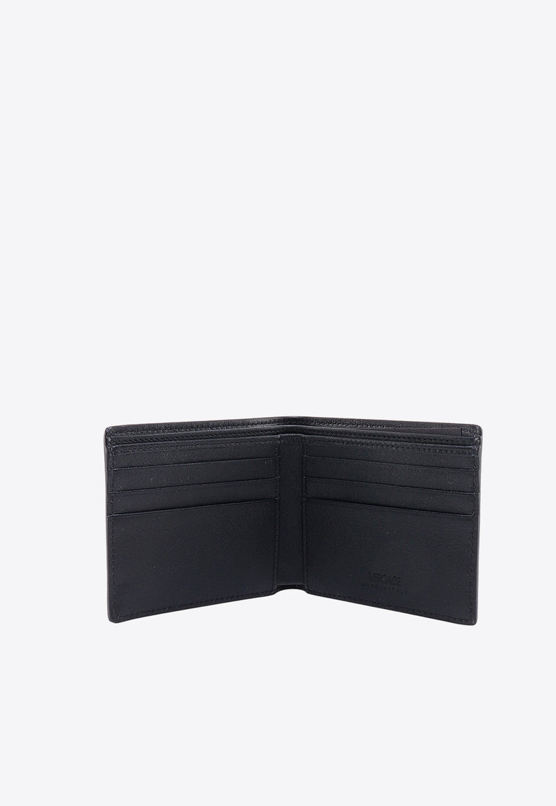 Versace Medusa Piggy Leather Wallet Black DPU24631A03190_1B00V