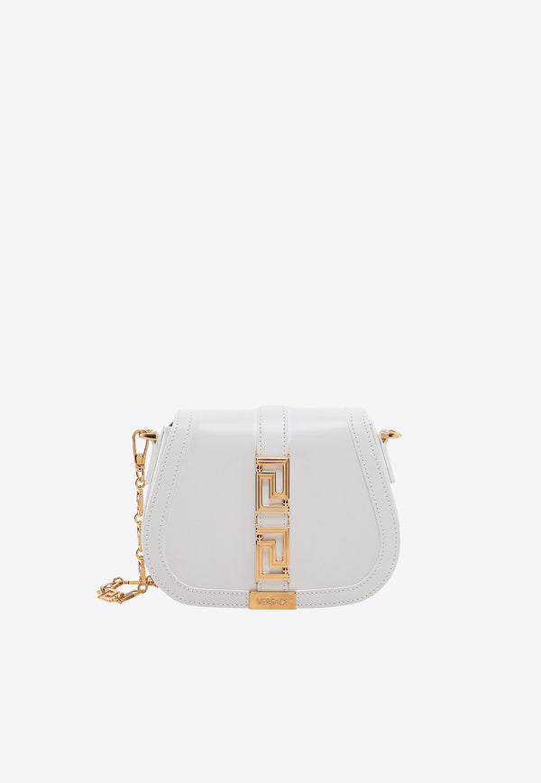 Versace Greca Goddess Shoulder Bag White 10071291A05134_1W00V