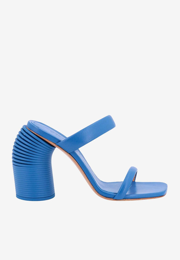 Off-White 110 Spring Heeled Leather Sandals Blue OWIH049S23LEA003_4545
