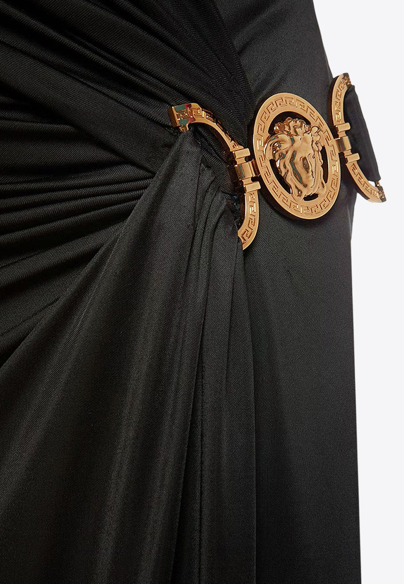 Versace Medusa 95' Midi Dress Black 10116341A00572_1B000