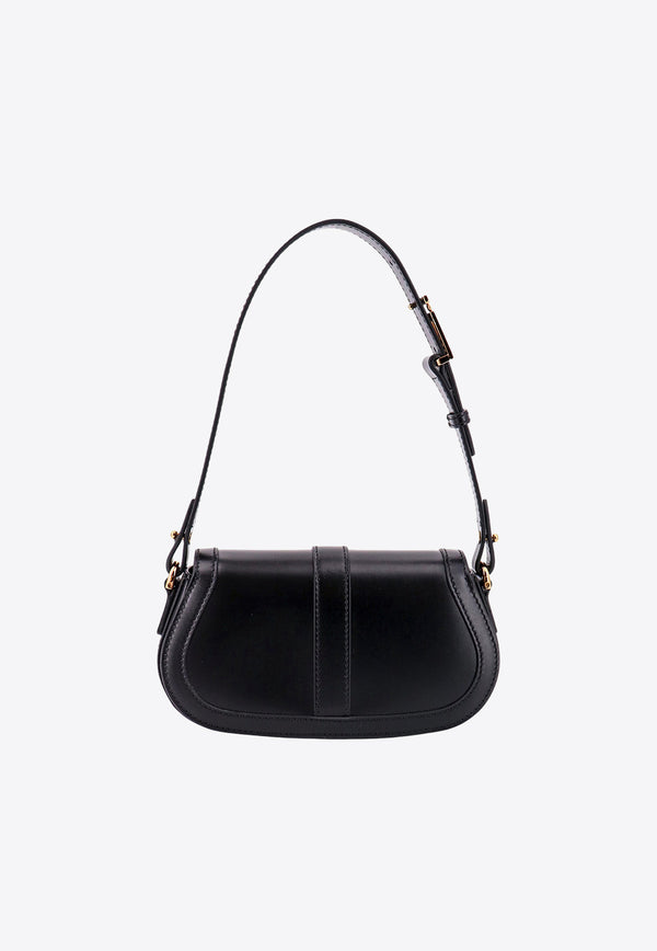 Versace Greca Goddess Leather Shoulder Bag 10109511A05134_1B00V Black