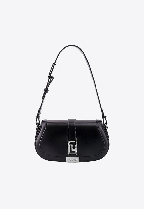 Versace Greca Goddess Leather Shoulder Bag 10109511A05134_1B00P Black