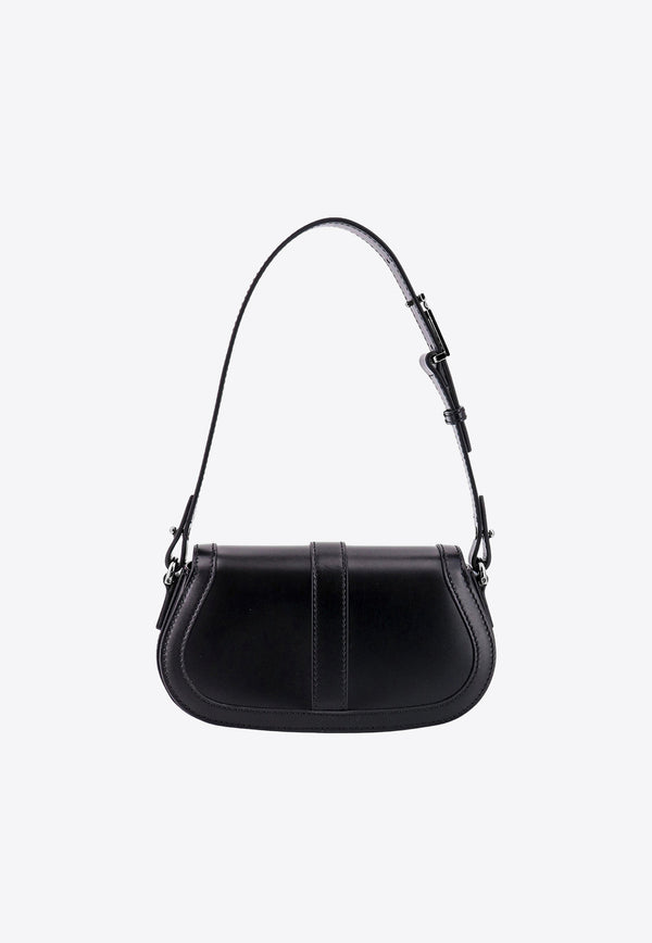 Versace Greca Goddess Leather Shoulder Bag 10109511A05134_1B00P Black