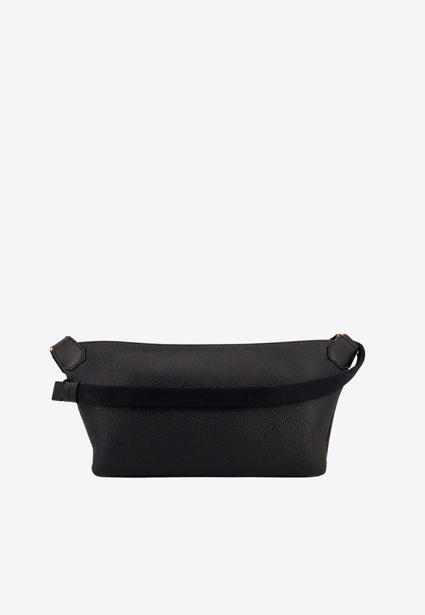 Tom Ford Slim Logo Leather Belt Bag Black H0573LCL244G_1N001