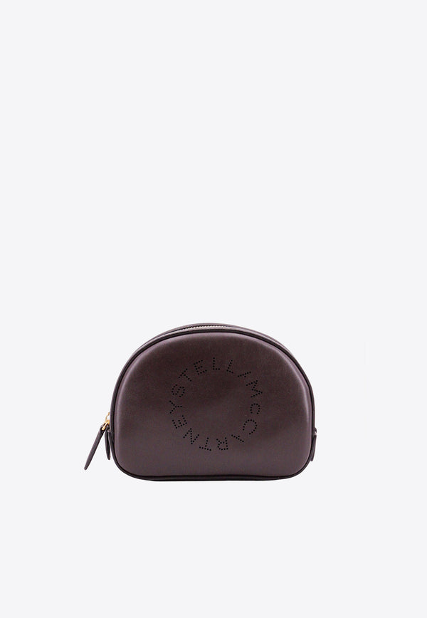 Stella McCartney Perforated Logo Vanity Bag
 Brown 7P0013W8542_2012