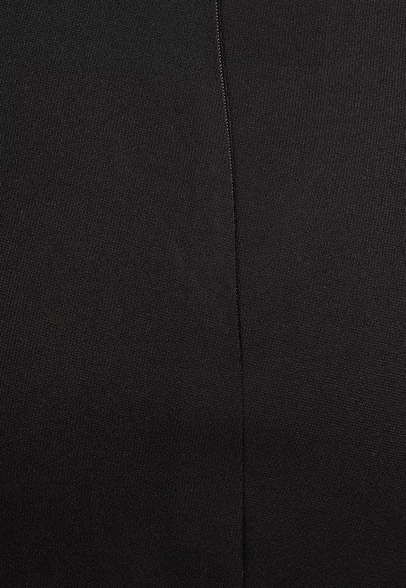 Versace Wool Pencil Skirt Black 10119291A06750_1B000