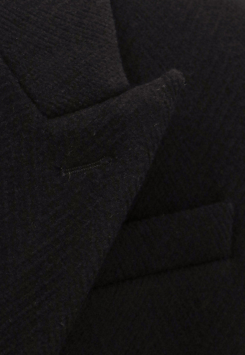 Saint Laurent Double-Breasted Wool Coat 755613Y632N_1000