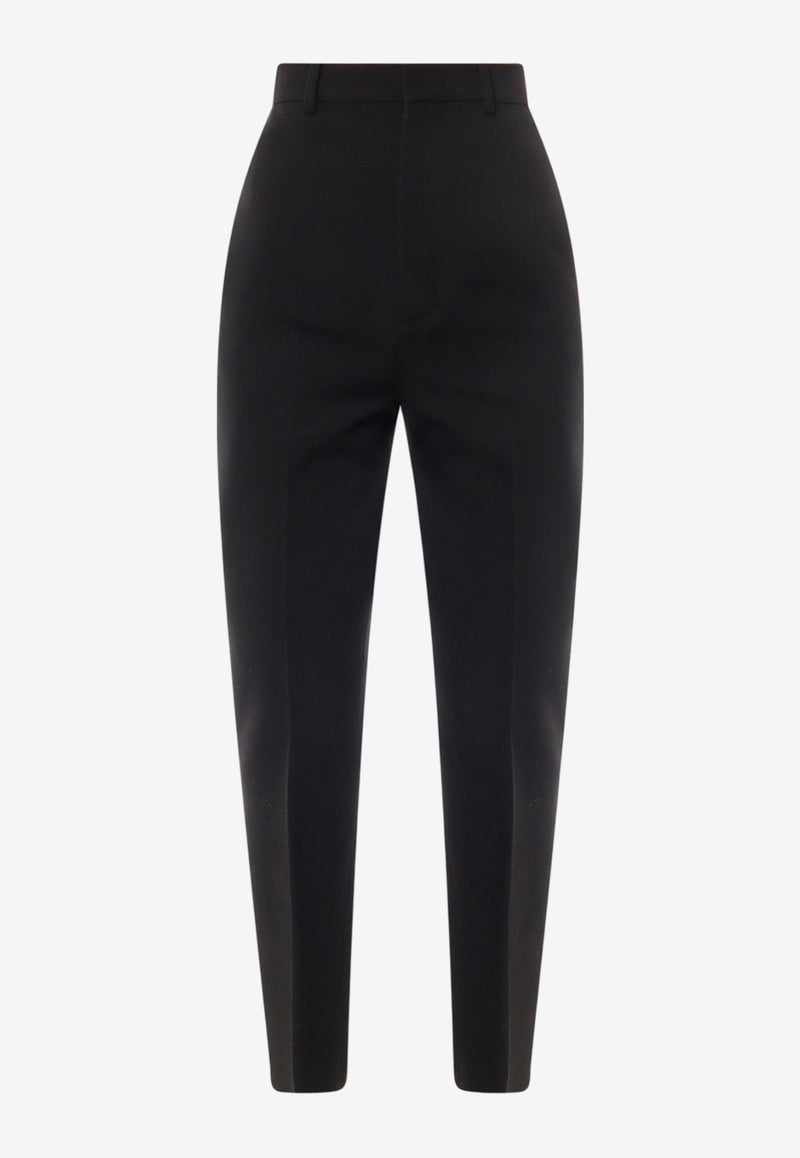 Saint Laurent Slim-Leg Tailored Pants in Wool 766158Y806V_1000
