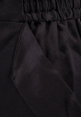 Saint Laurent Silk Satin Crepe Pencil Skirt 767245Y6H40_1000