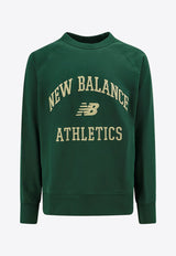New Balance Embroidered Logo Sweatshirt Green MT33550NWG_335