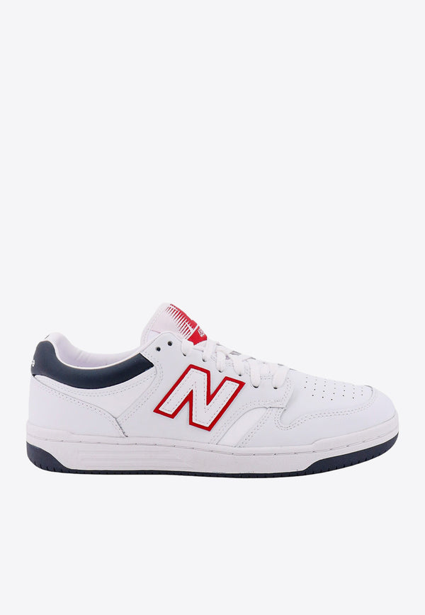New Balance 480 Low-Top Sneakers White BB480LWG_WHITE
