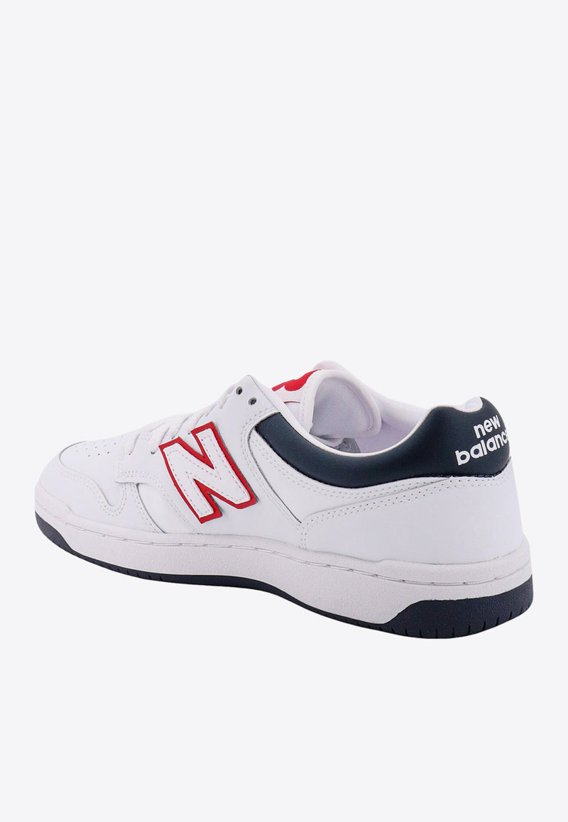 New Balance 480 Low-Top Sneakers White BB480LWG_WHITE