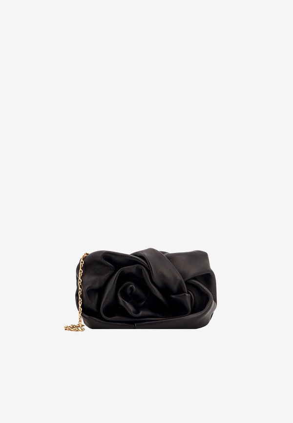 Burberry Rose Nappa Leather Clutch Bag Black 8079187_A1189