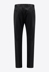 Tom Ford Straight-Leg Wool-Blend Pants Black PECRT1WES01_LB999