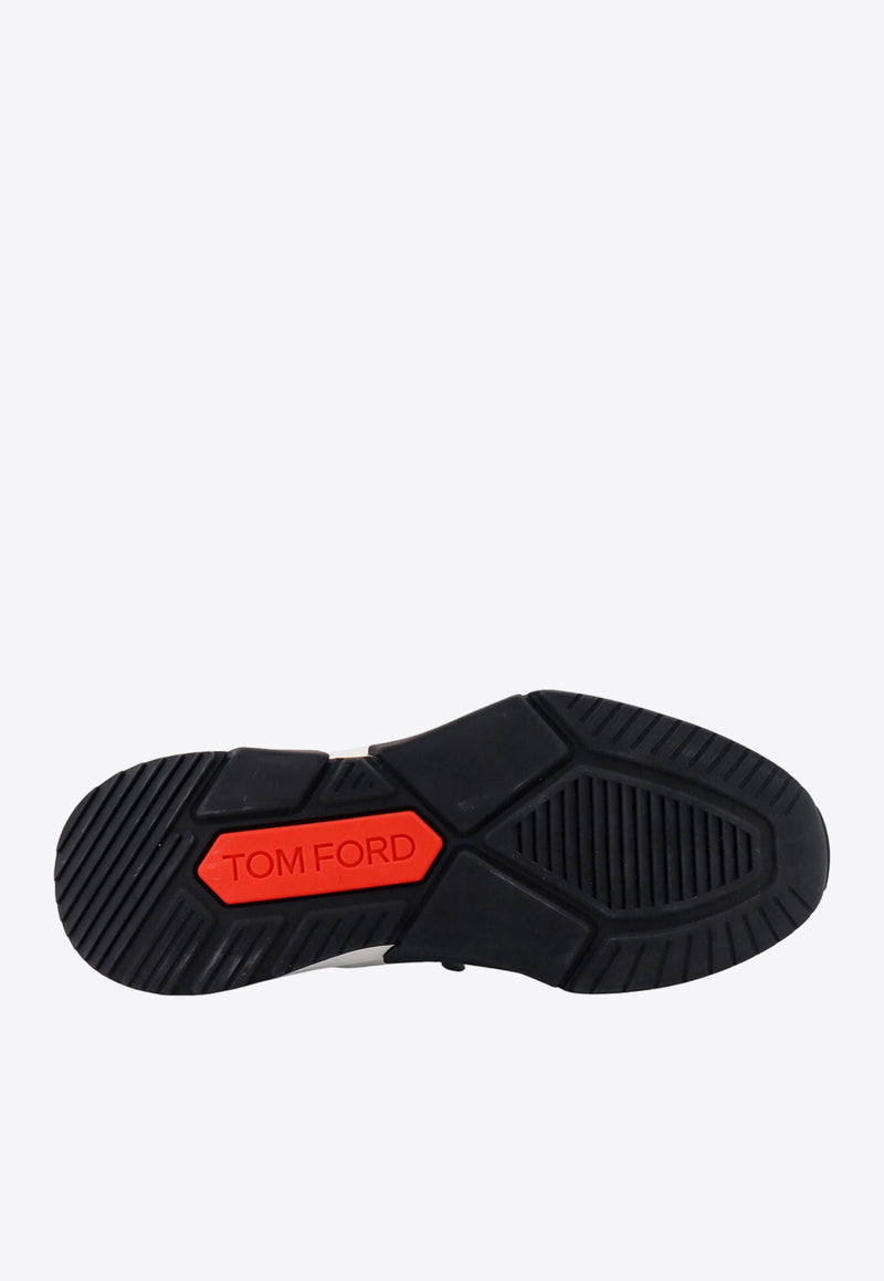 Tom Ford Jago Low-Top Sneakers Black J1100TOF001N_3NWO1