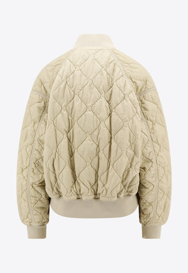 Burberry Quilted Bomber Jacket 8081118_B7348
