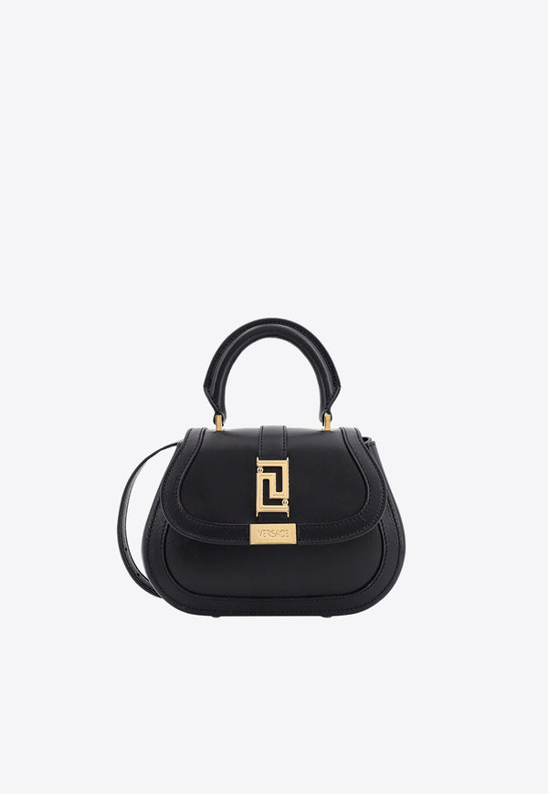 Versace Greca Goddess Leather Bag 10121061A08774_1B00V Black