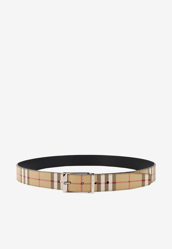 Burberry Reversible Checked Belt 8072333_A7468