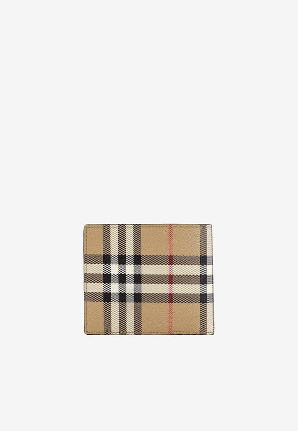 Burberry Checked Bi-Fold Wallet 8084169_A7026