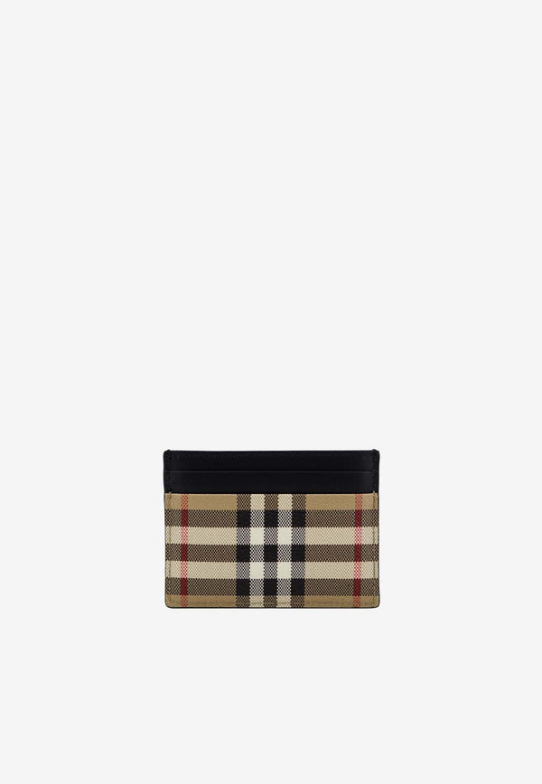 Burberry Paneled Check Cardholder 8084175_A7026