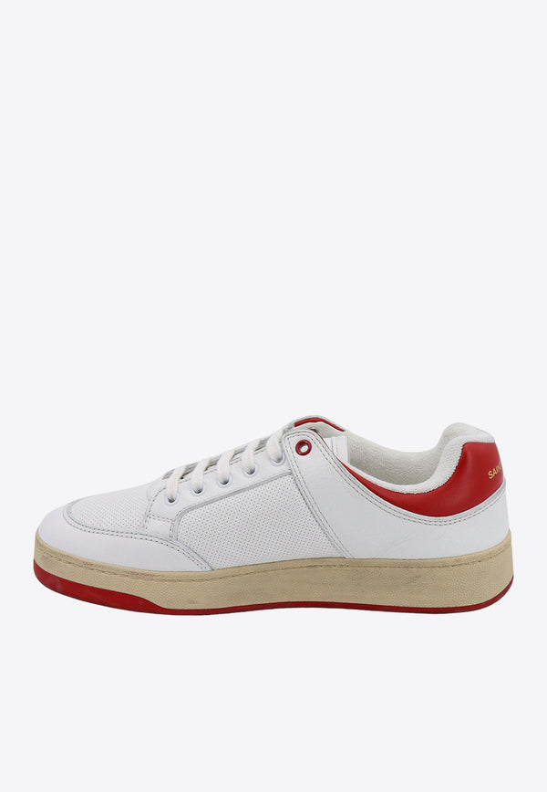 Saint Laurent SL/61 Low-Top Leather Sneakers White 7136002W4AA_9226