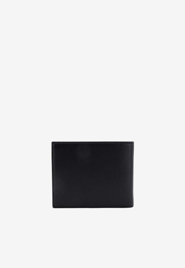 Off-White Quote Bi-Fold Calf Leather Wallet Black OMNC074C99LEA001_1001