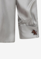 قميص فوجيتا من الحرير × سونا