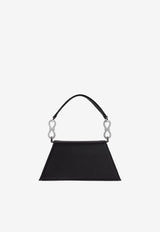 Samatha Double Bow Satin Shoulder Bag