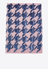 Dries Van Noten Drawstring Sequined Skirt Brown 0108449319/P_DRVNO-305