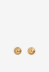 VLogo Pearl Earrings