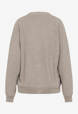 Twisted Wool-Blend Cardigan