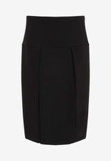 تنورة كيد بطول منتصف الساق