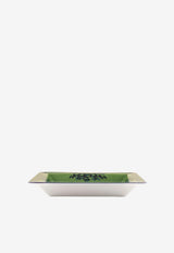 Ginori 1735 Large Oriente Italiano Square Change Tray Green 017RG02 FG6836010245G00123600