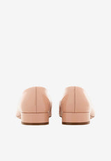 Salvatore Ferragamo Venera 20 Vara Plate Pumps in Patent Leather Pink 01I792 VENERA 775260 ROSE PF24