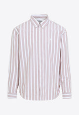 Deven Long-Sleeved Stripe Shirt