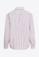 Deven Long-Sleeved Stripe Shirt