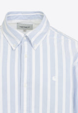 Deven Long-Sleeved Stripe Shirt