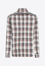 Plaid Check Long-Sleeved Shirt