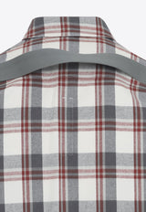 Plaid Check Long-Sleeved Shirt