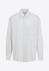 Above Long-Sleeved Stripe Shirt