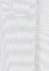 Above Long-Sleeved Stripe Shirt