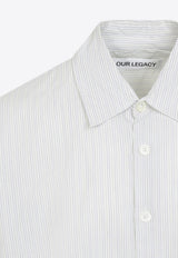 Above Long-Sleeved Stripe Shirt