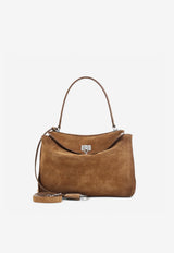 Small Rodeo Suede Top Handle Bag