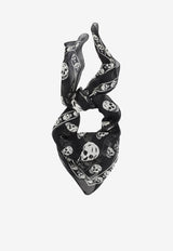 All-Over Skull Print Scarf
