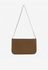 Slip Suede Chain Shoulder Bag